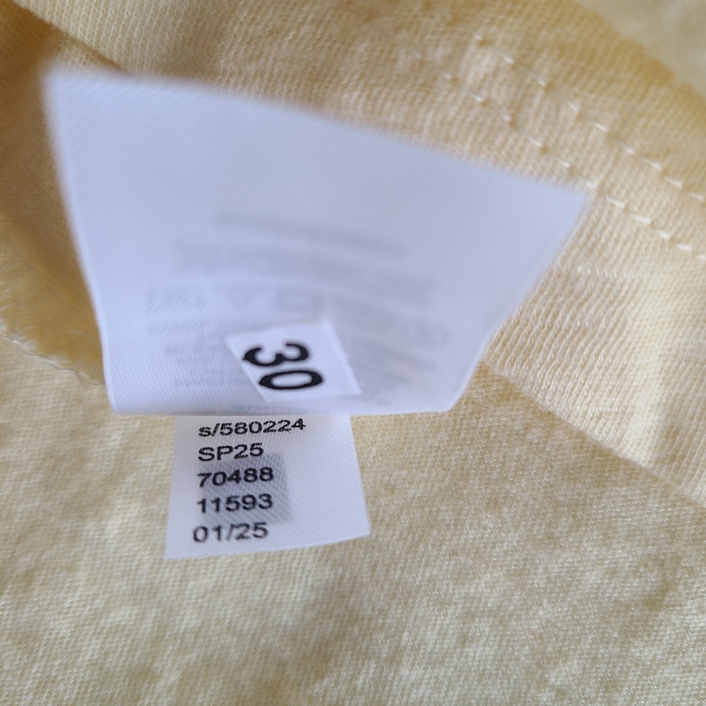 J. Crew/LOFT Short Sleeve Crew/V-Neck Tops - Pink, White, Yellow - Picture 11 of 16